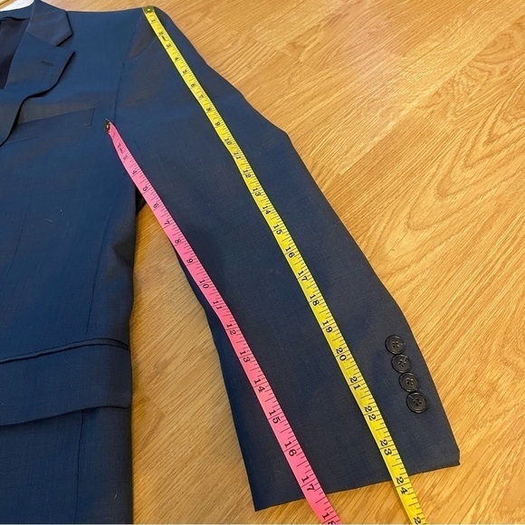 Jos A Bank Blue Suit Tailored Fit - Picture 13 of 16